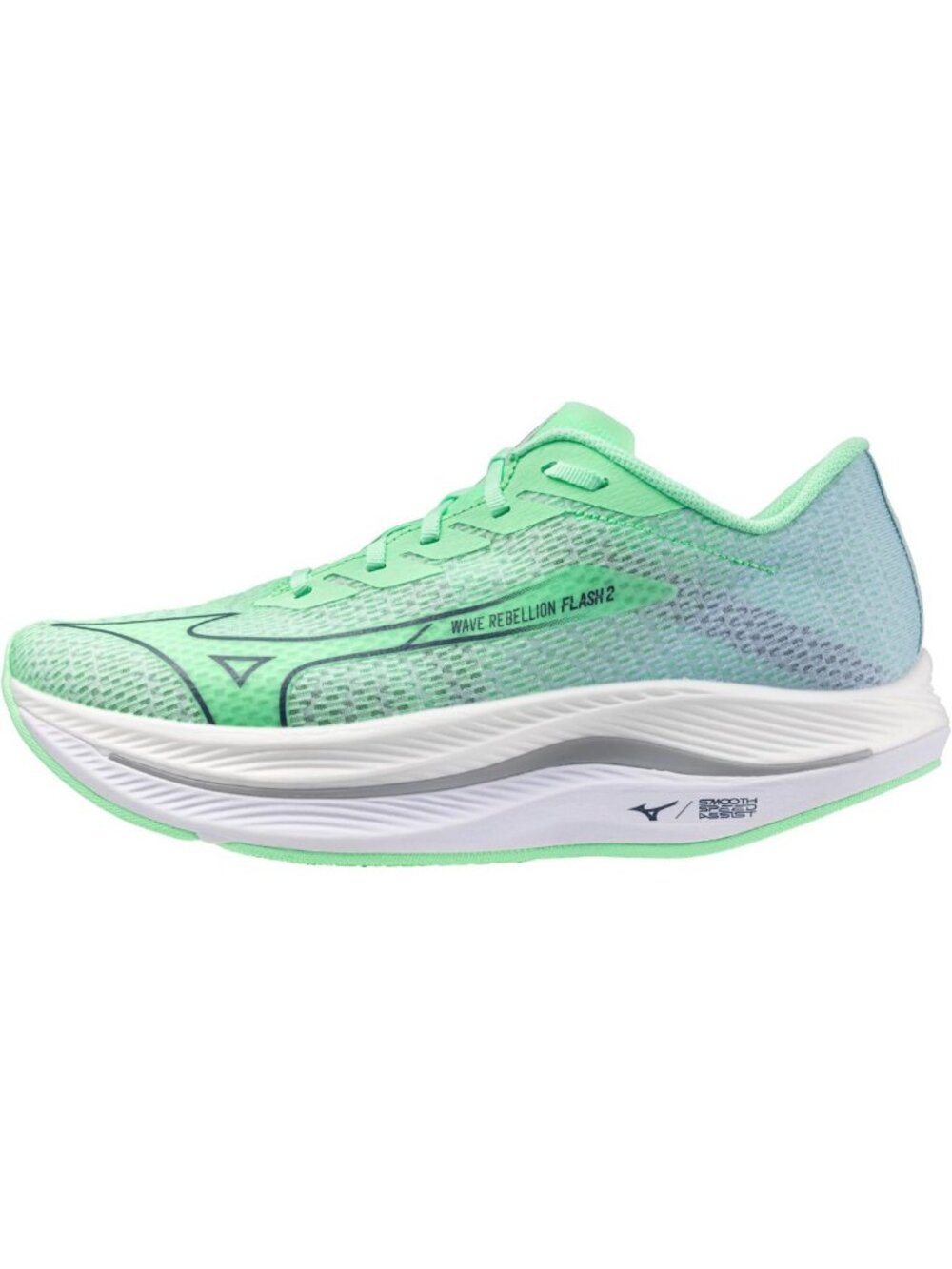 Men's Wave Rebellion Flash 2 Running Shoes - Lightweight, Cushioned